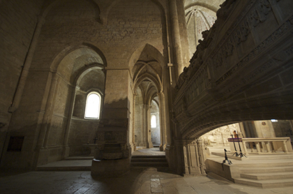 Crucero norte de la iglesia de Poblet